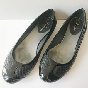 Cole Haan Quilted and Patten Leather Flats